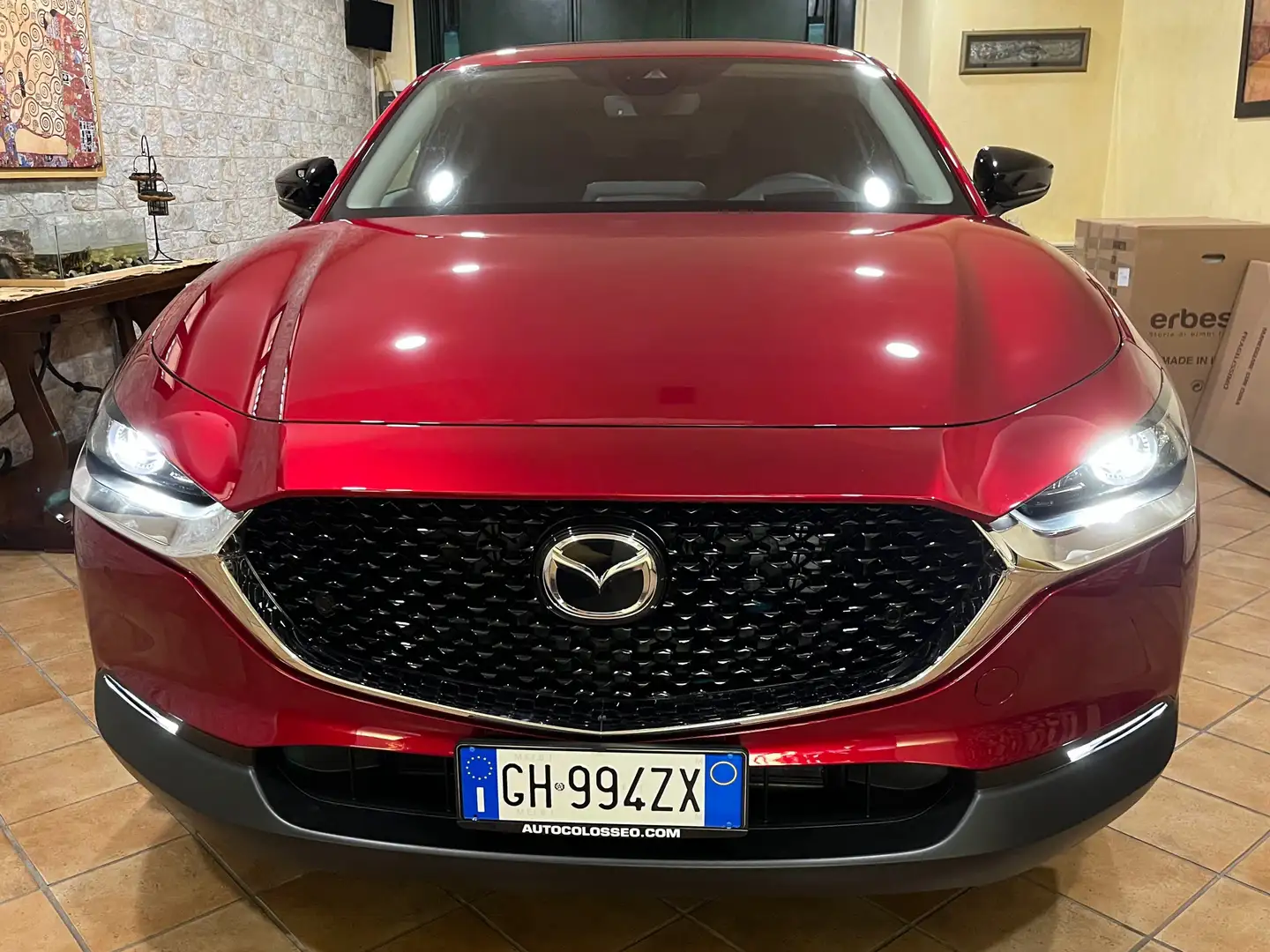 Mazda CX-30 CX-30 2.0 m-hybrid Homura 2wd 150cv 6mt Rosso - 2