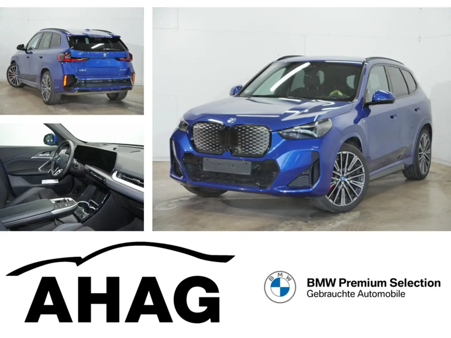 BMW iX1 xDrive30 M Sportpaket Head-Up AHK Sportsitze Blau - 1