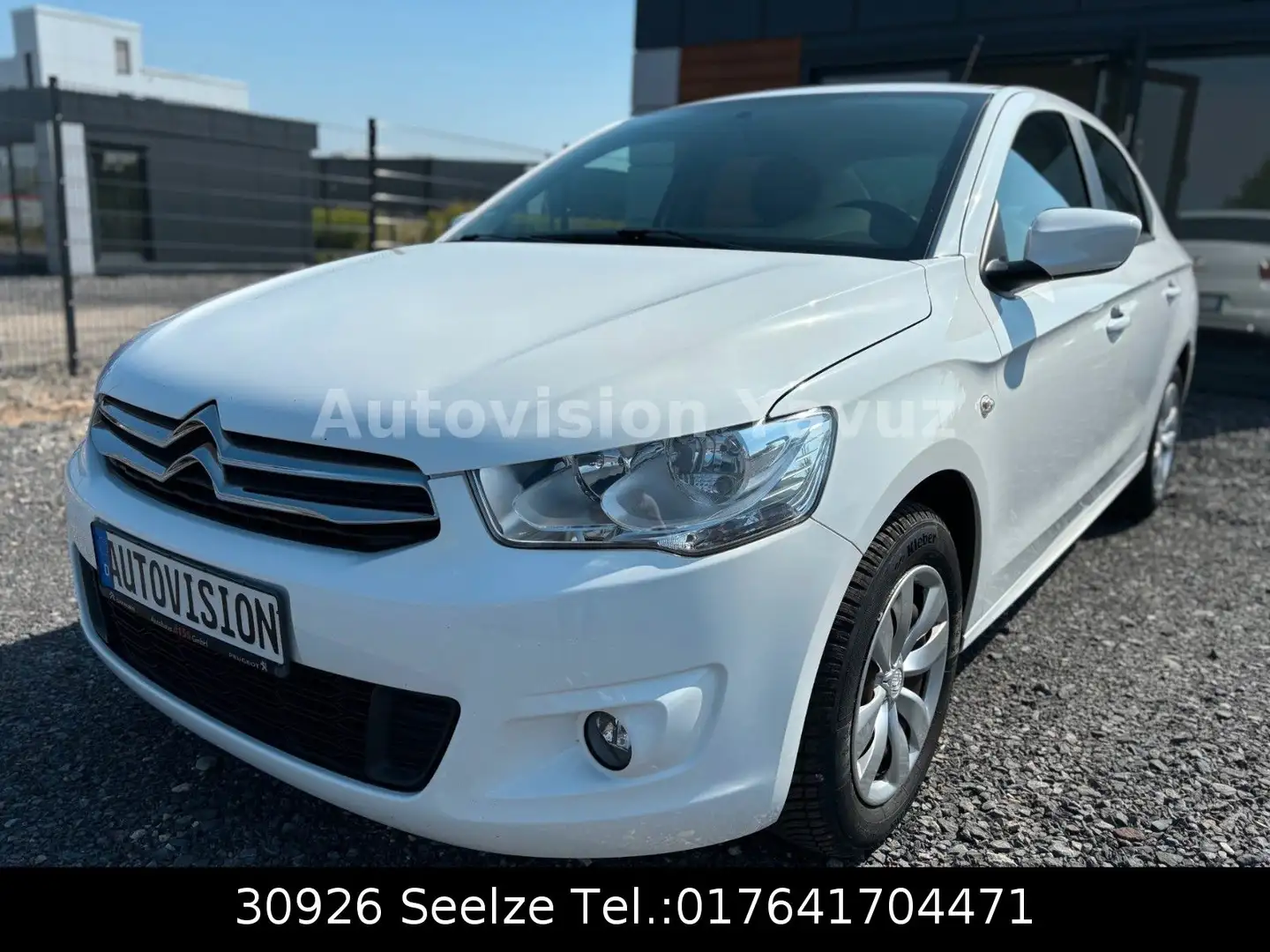 Citroen C-Elysée /SERVICE NEU/TÜV NEU/WENIG KM/ Weiß - 1