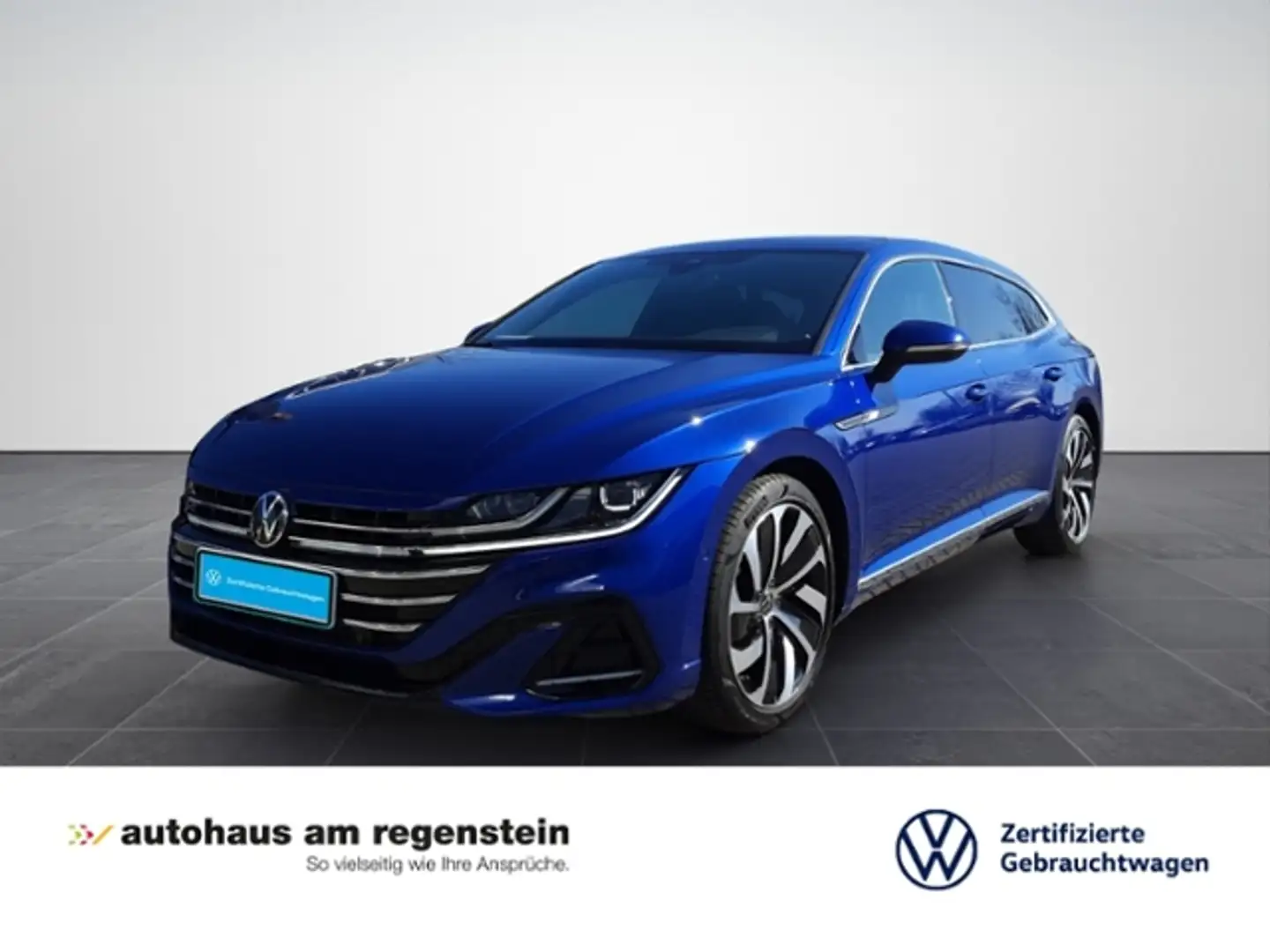 Volkswagen Arteon Shooting Brake 2.0TDI R-Line Matrix/Pano/AHK Blau - 1