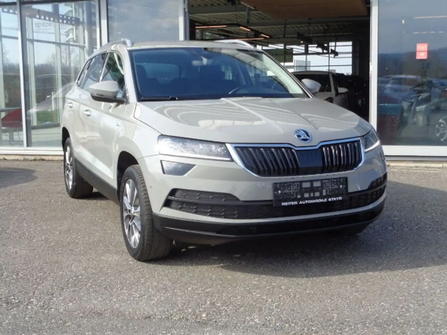 Skoda Karoq Clever 2,0 TDi DSG *LED *NAVI *Kamera Grau - 1