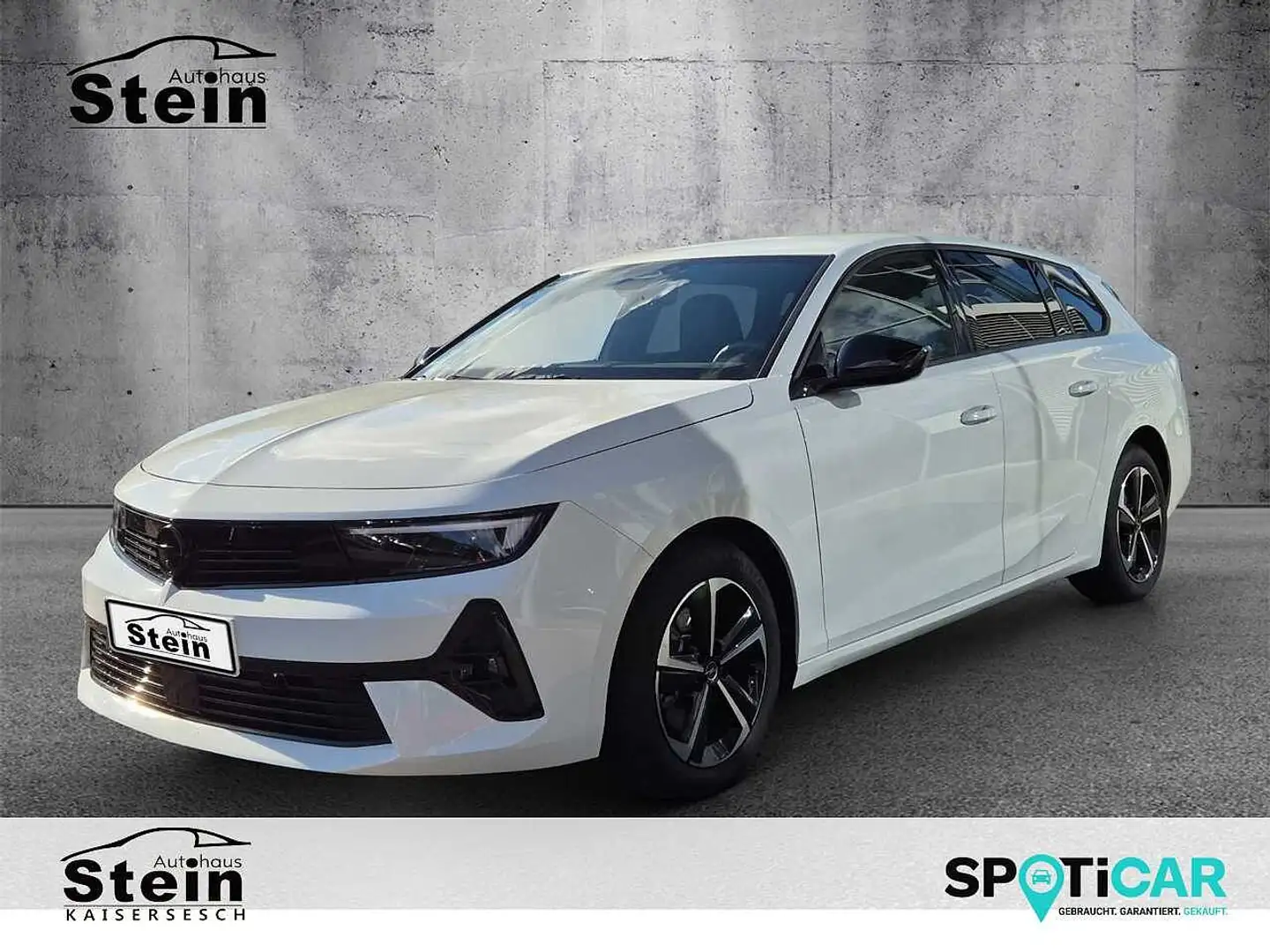 Opel Astra ST GS 1.2 360°,Adapt.Tempomat,SH,LH Blanc - 1