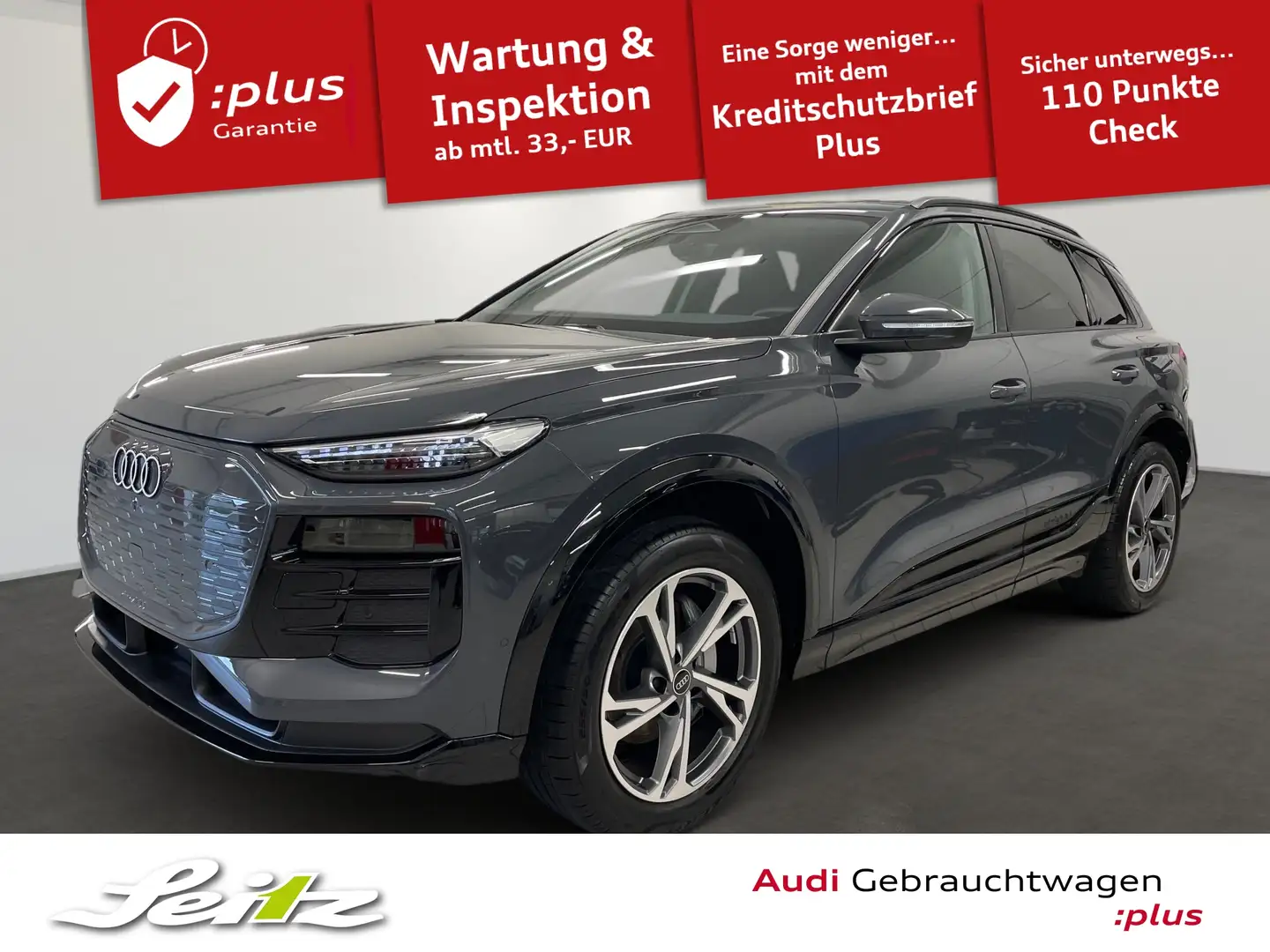 Audi Q6 e-tron e-tron *LED*KAMERA*WÄRMEPUMPE*SITZH* Grau - 1