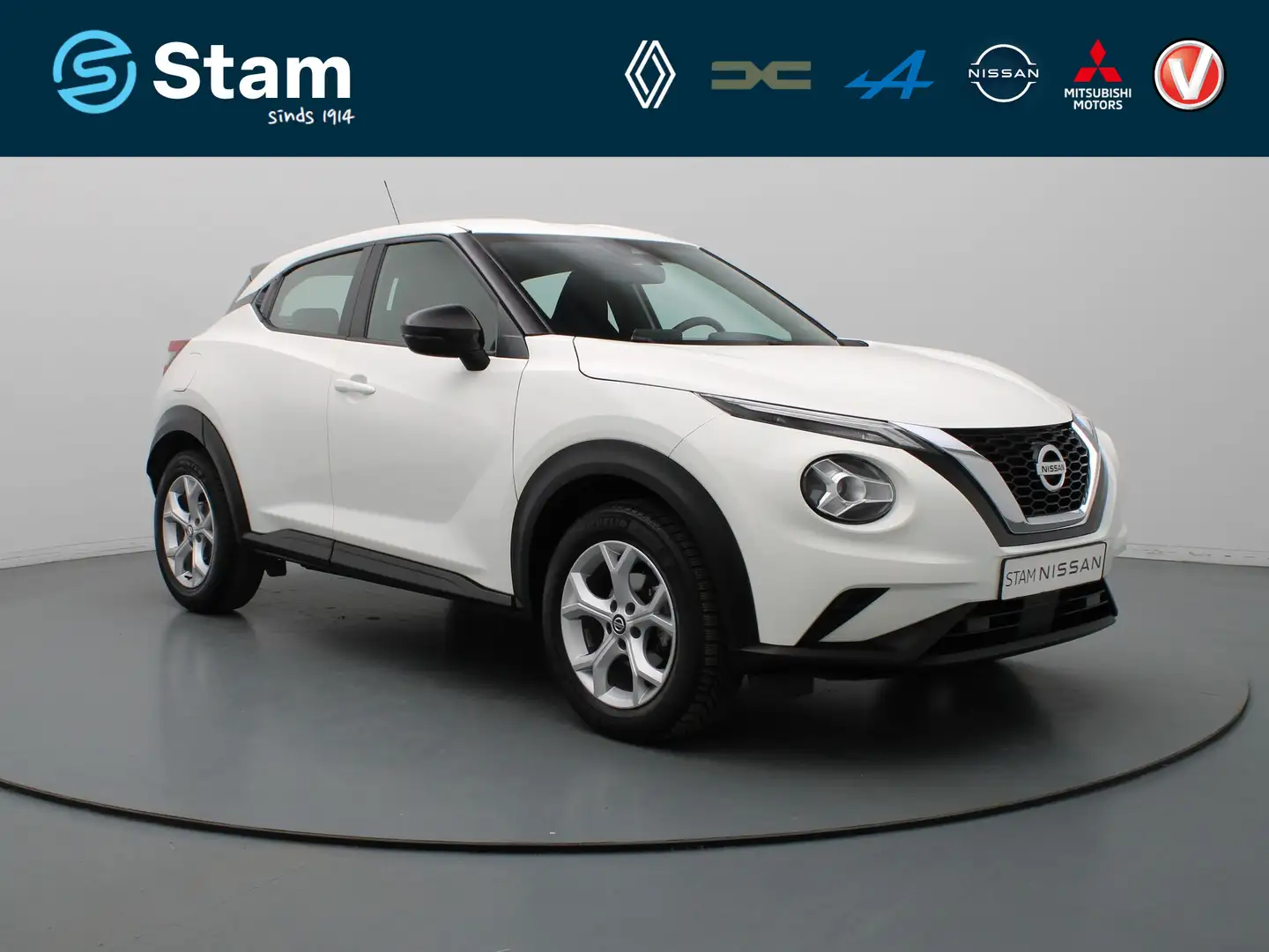 Nissan Juke 115pk DIG-T Acenta Camera | Cruise | Carplay | 17" Blanc - 1