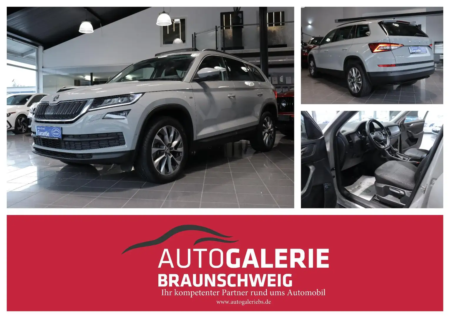 Skoda Kodiaq 2.0 TDI DSG Clever 7-SITZE *PANORAMA*ACC* Grau - 1