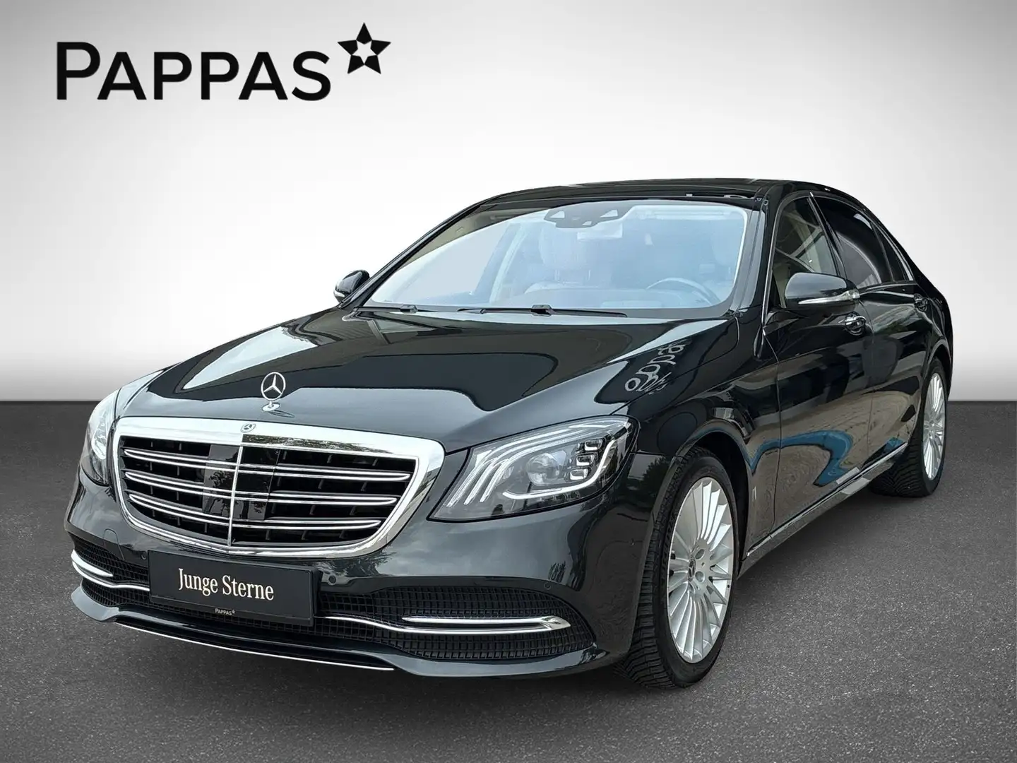 Mercedes-Benz S 560 4MATIC Limousine lang Stdhz Totw Distr LED Schwarz - 1
