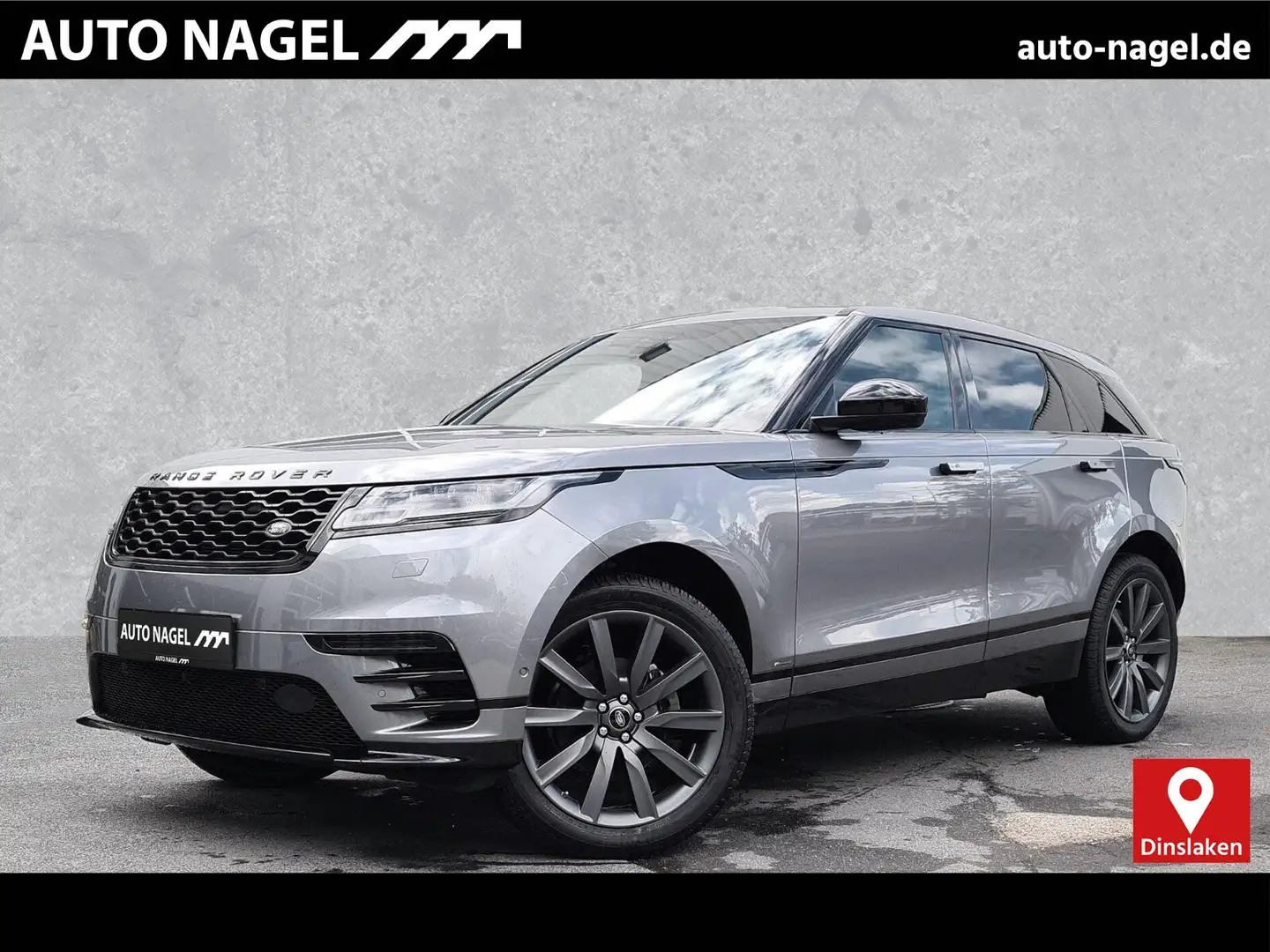Land Rover Range Rover Velar Range Rover Velar D180 R-Dyn. SE 21"ACC Winter-P Gris - 1