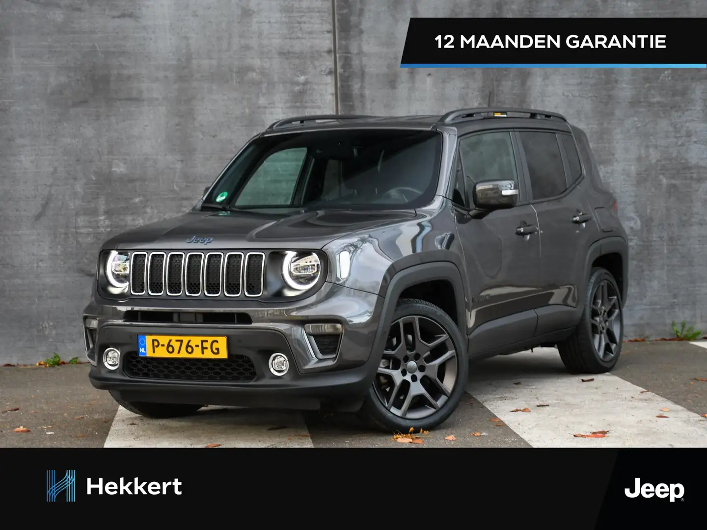 Jeep Renegade 4xe PHEV Electric S 240pk Automaat DODE HOEK | 19' Gris - 1