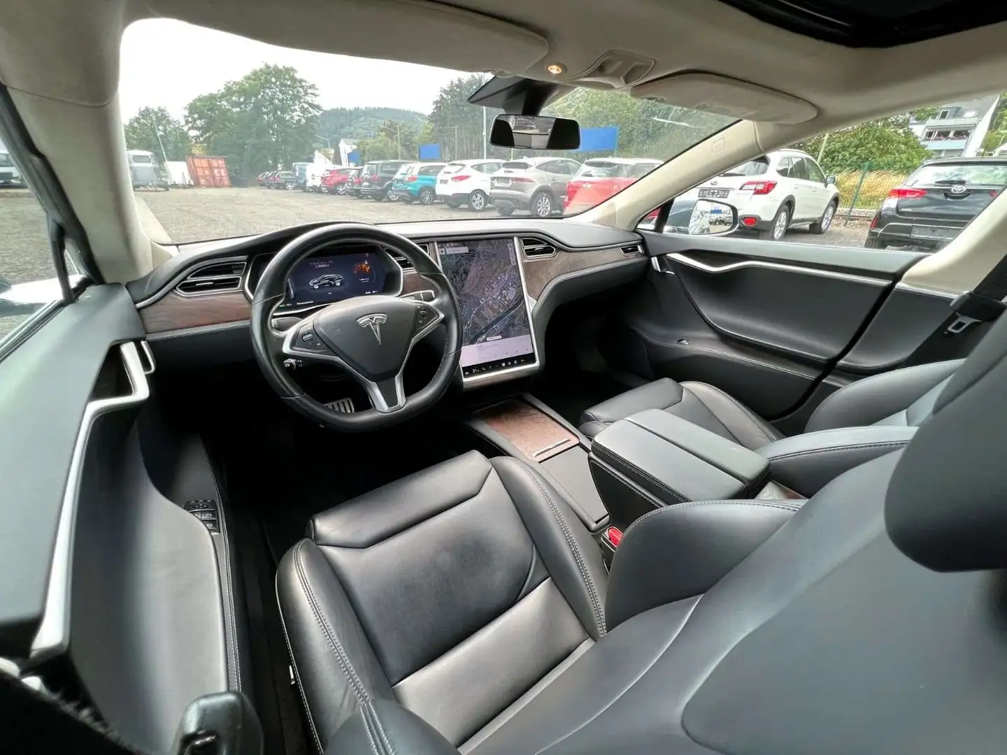 Tesla Model S P100D VOLL TOP Gris - 2
