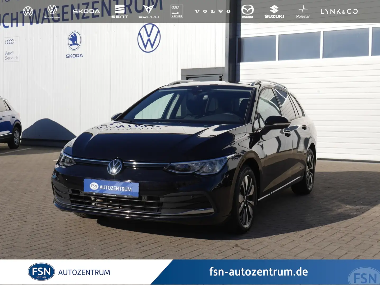 Volkswagen Golf Variant VIII Variant 1.0 TSI Move AHK ACC NAVI STANDHZG L Schwarz - 1