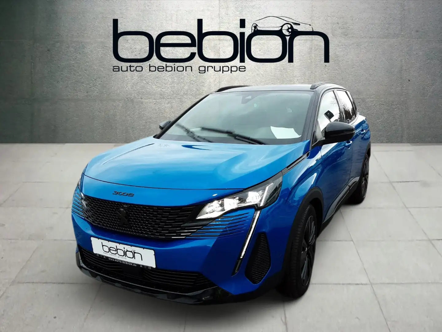Peugeot 3008 Hybrid4 300 e-EAT8 GT Pack ACC LED Navi Bleu - 1