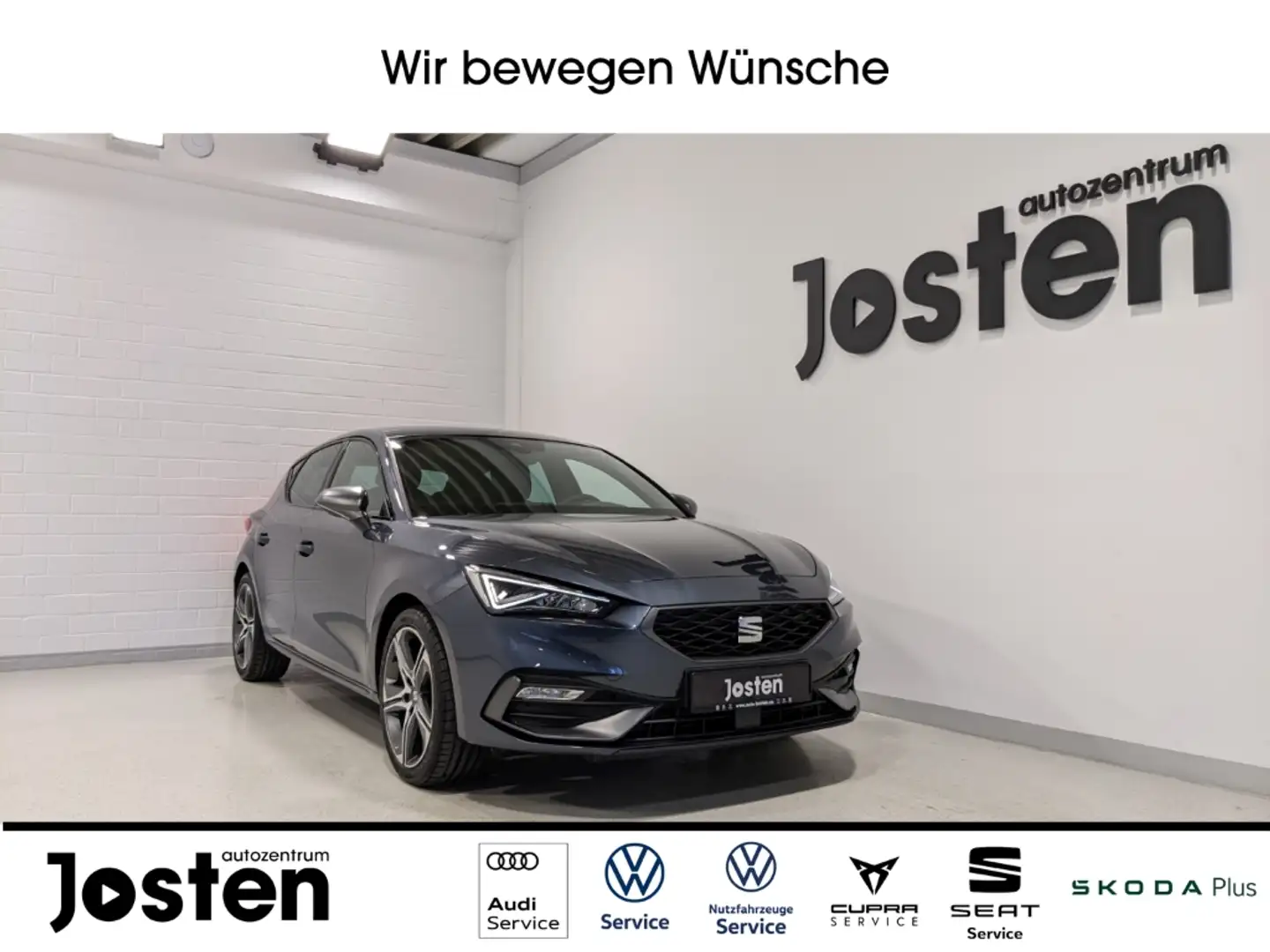 SEAT Leon FR 2.0 TSI DSG LED Pano StHz Beats Navi Gris - 1