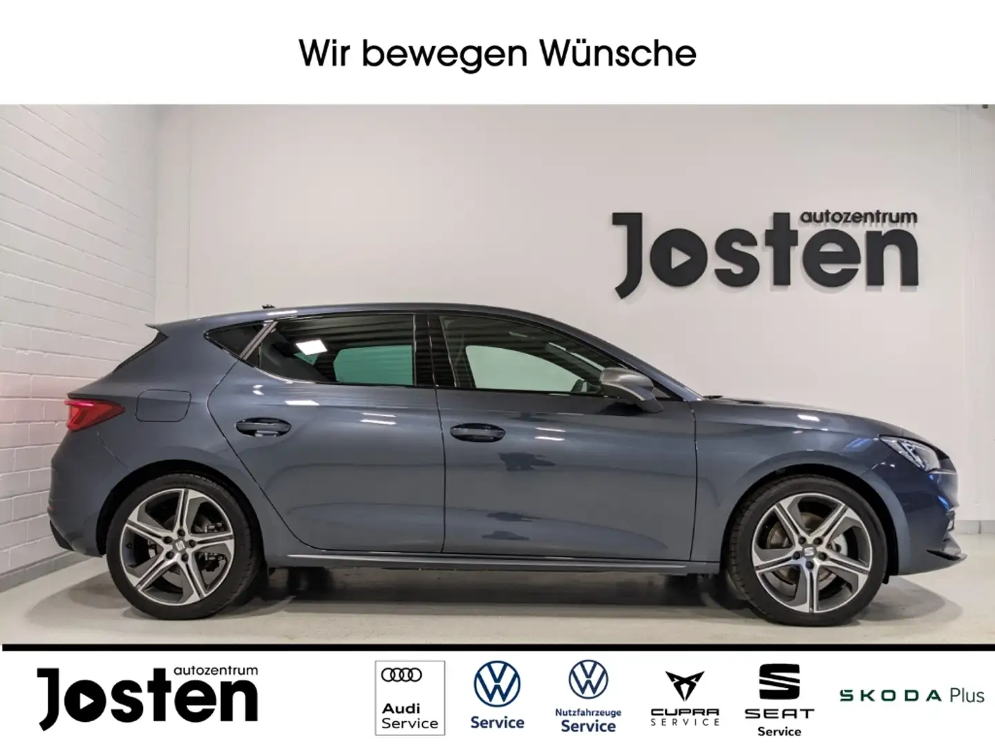 SEAT Leon FR 2.0 TSI DSG LED Pano StHz Beats Navi Gris - 2