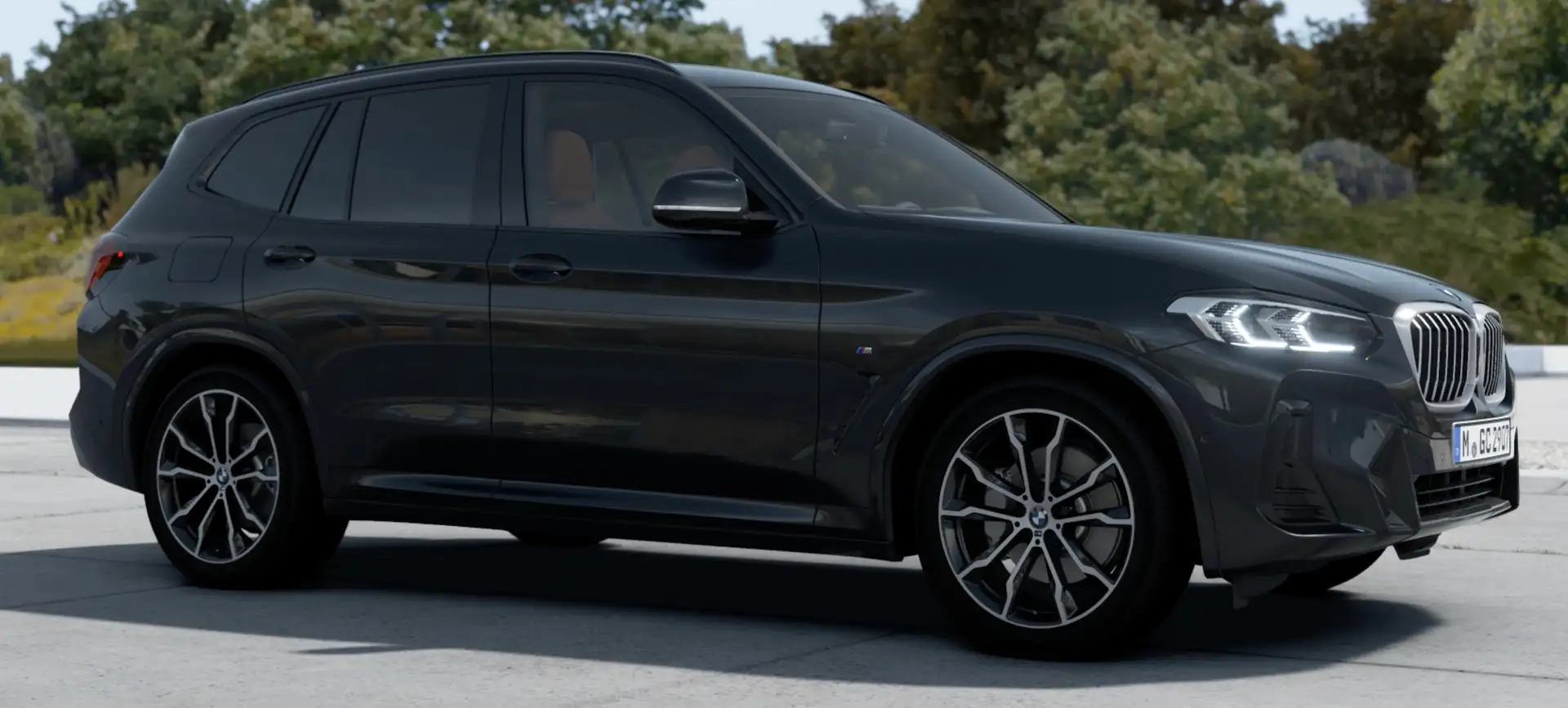 BMW X3 X3 G01 2021 xdrive 30d mhev 48V Msport 286cv auto Grigio - 2