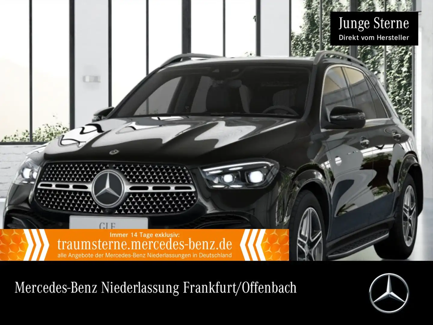 Mercedes-Benz GLE 450 4M AMG+PANO+360+AHK+MULTIBEAM+20"+HUD+SPUR Noir - 1