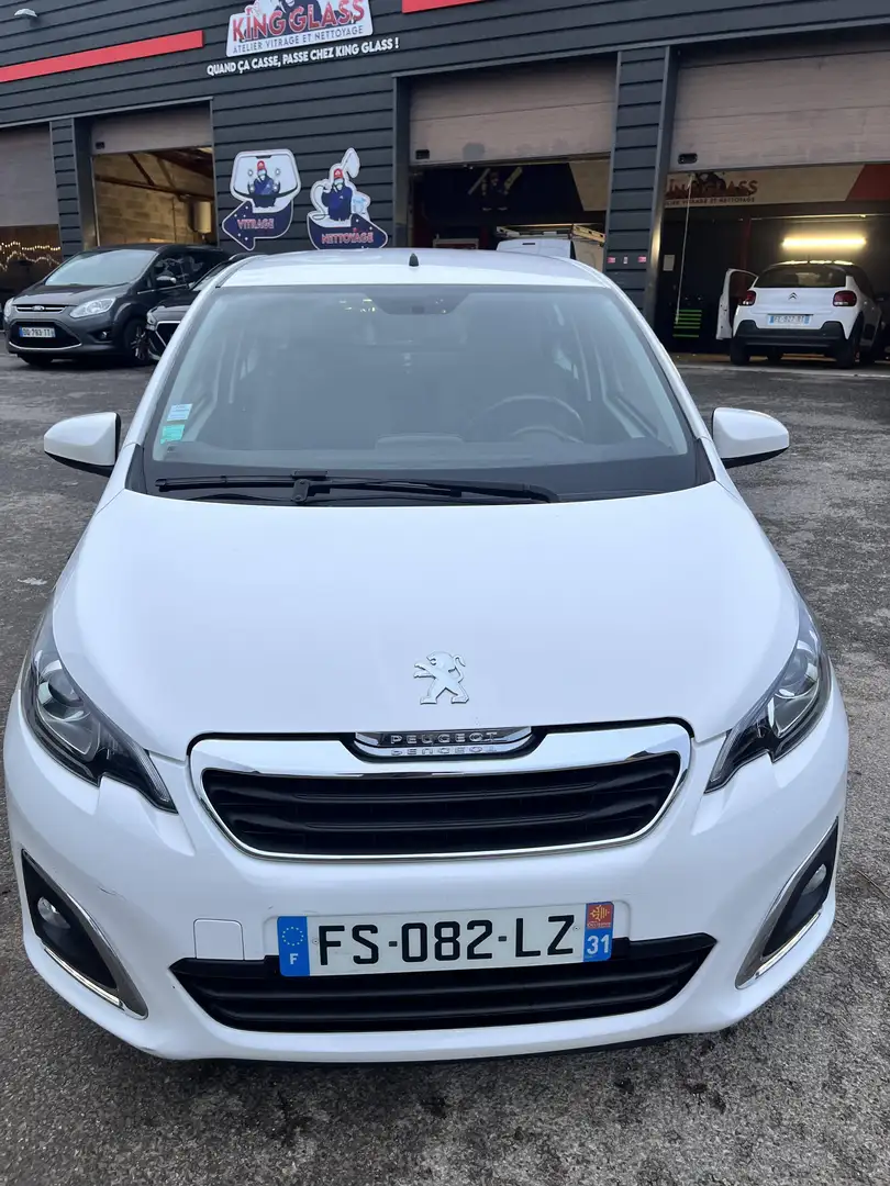Peugeot 108 VTi 72 Allure S\u0026amp;S 5p Blanc - 1