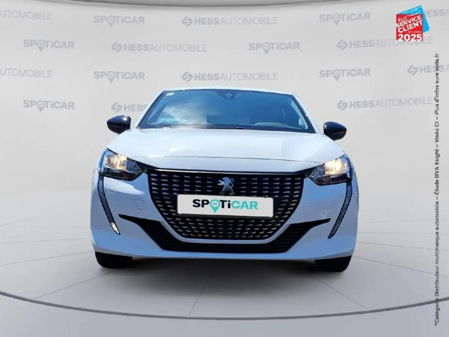Peugeot 208 1.5 BlueHDi 100ch S\u0026S Active Blanc - 2
