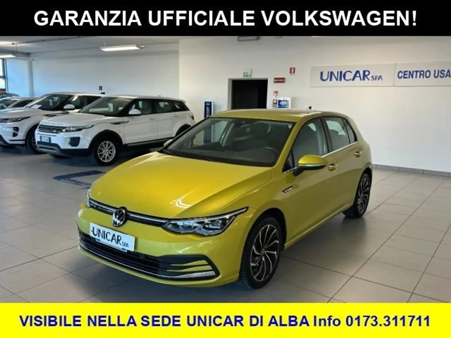 Volkswagen Golf 1.500 BENZINA 130 CV EVO STYLE CON SOLI 23.740 KM! Giallo - 1