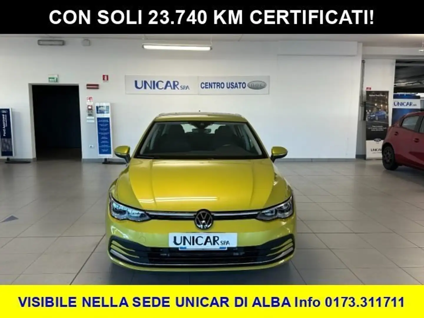 Volkswagen Golf 1.500 BENZINA 130 CV EVO STYLE CON SOLI 23.740 KM! Giallo - 2