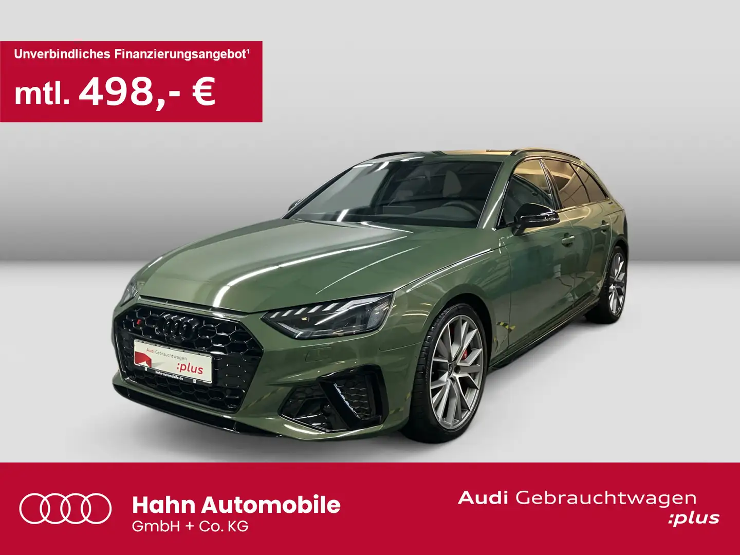 Audi S4 TDI quattro Matrix Virtual ACC 360° Sta Grün - 1