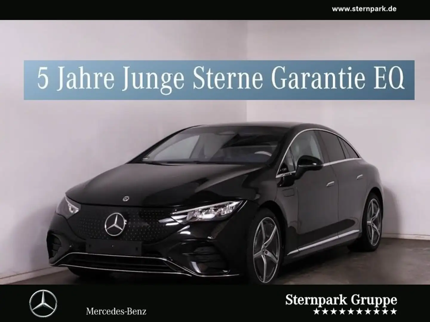 Mercedes-Benz EQE 500 EQE 500 4M AMG Hyper°AIRMATIC°Pano°AHK°Burm°Dist Schwarz - 1