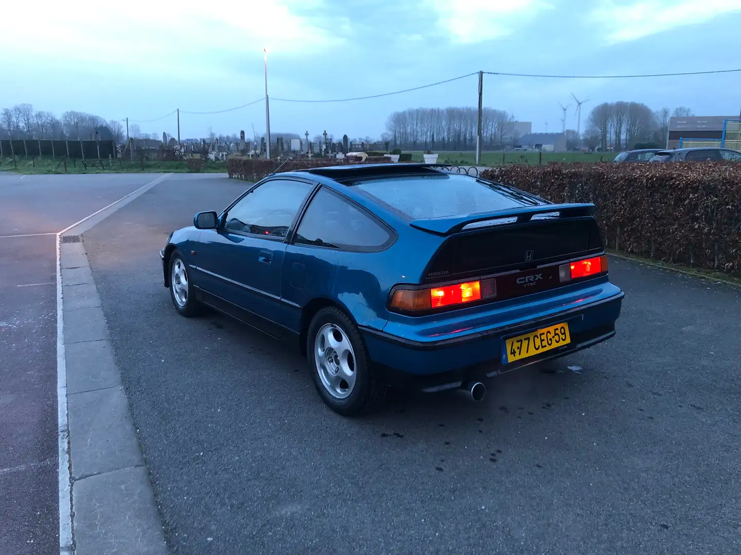 Honda CRX Albastru - 2