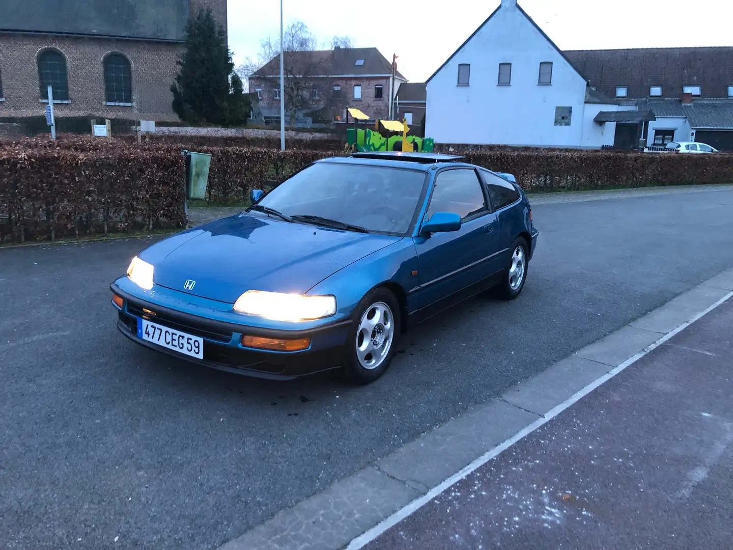 Honda CRX Albastru - 1