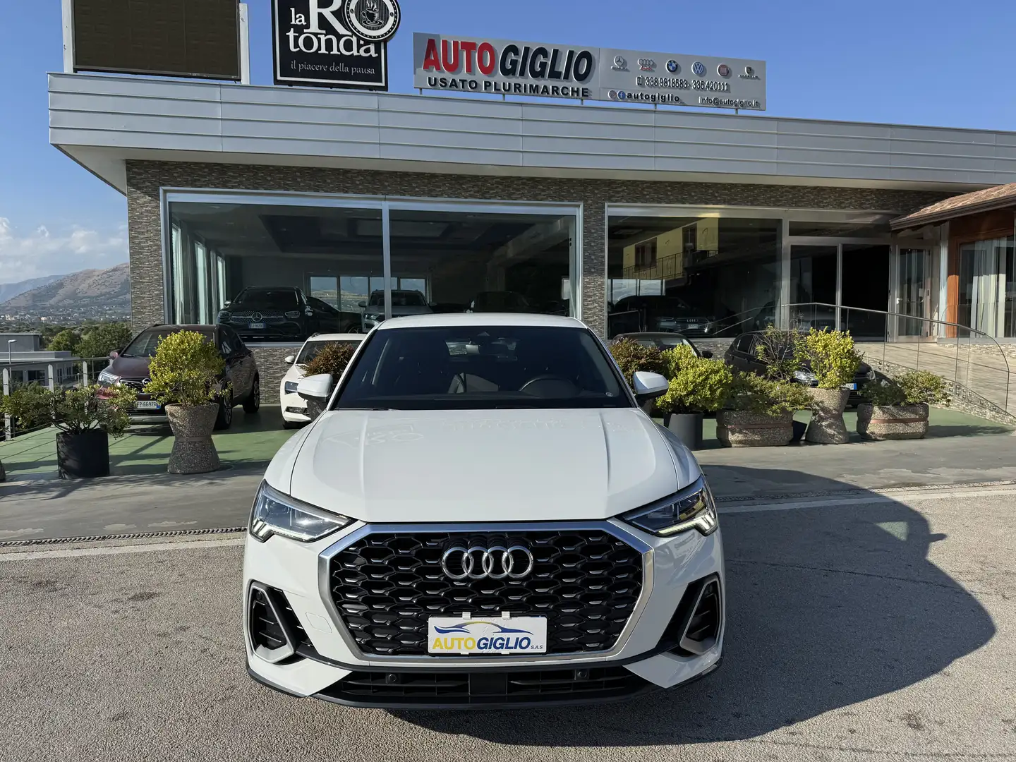 Audi Q3 Q3 Sportback 35 2.0 tdi S line edition S tronic Bianco - 2