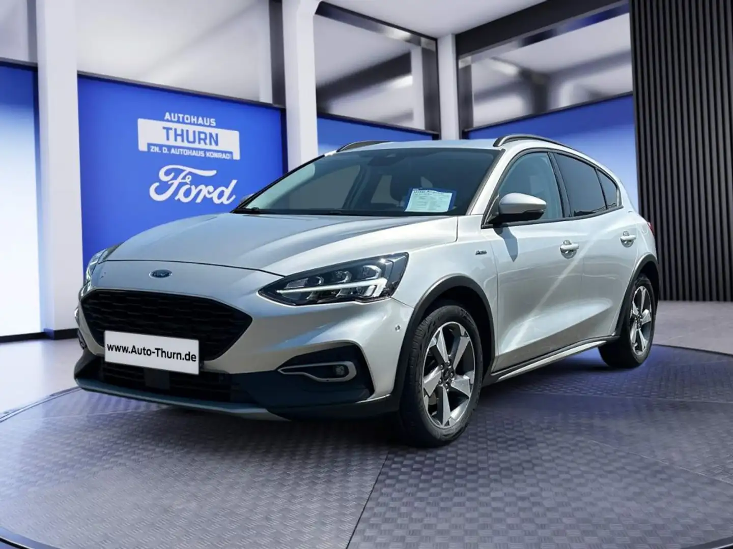 Ford Focus 1.0EcoBoost Active Auto. #LED #RFK #Navi Silber - 1