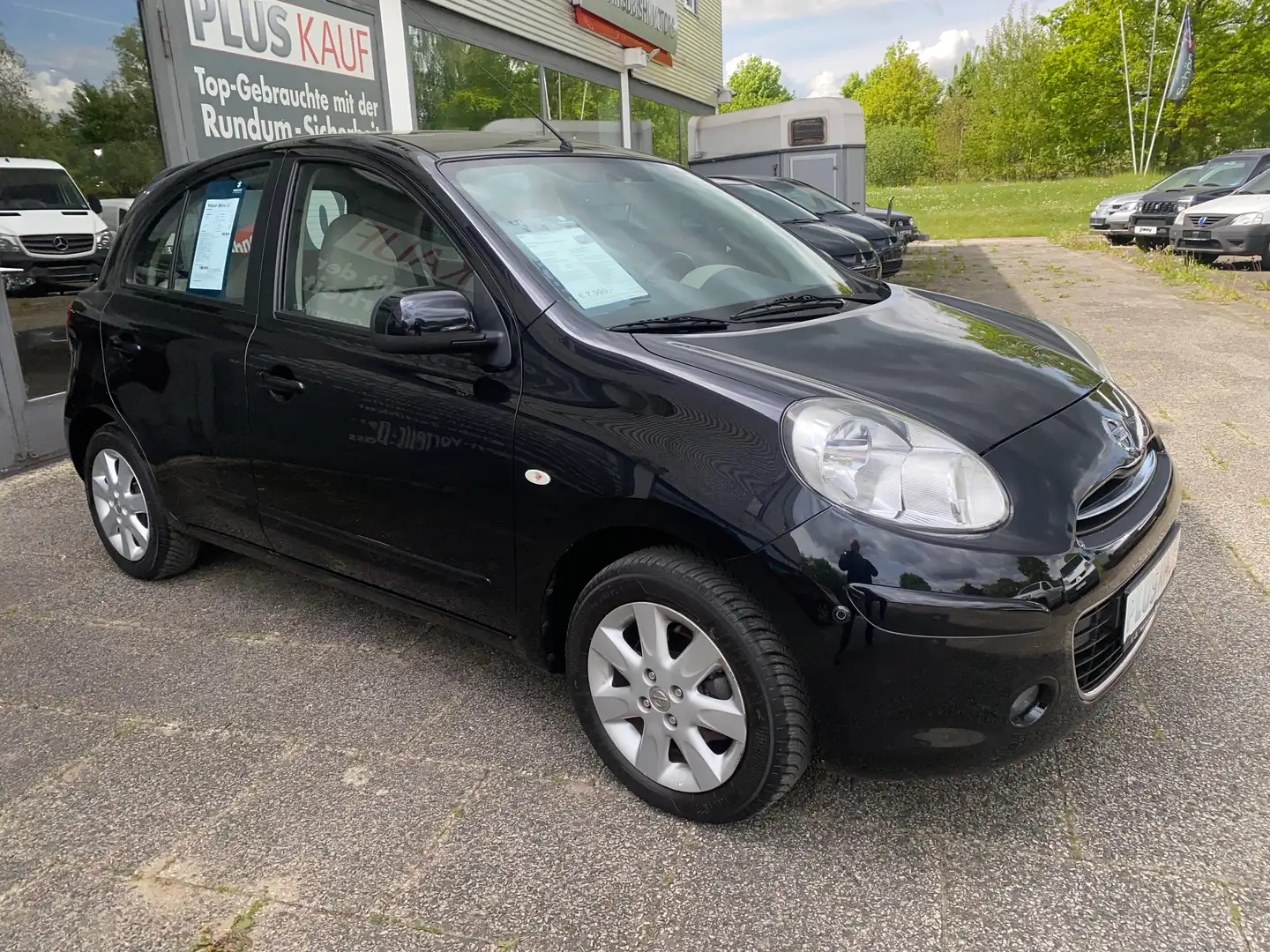 Nissan Micra Automatik  Salt & Pepper Fekete - 2