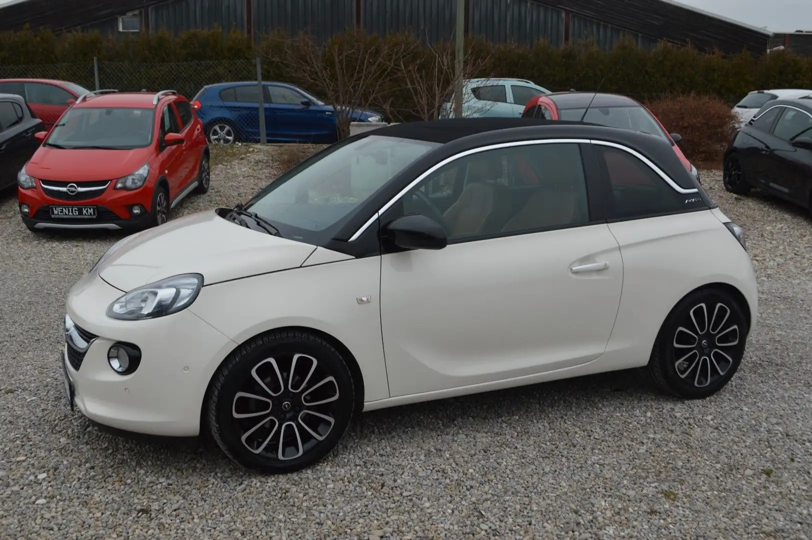 Opel Adam Open Air 120 Jahre Hagel !!! Blanco - 1