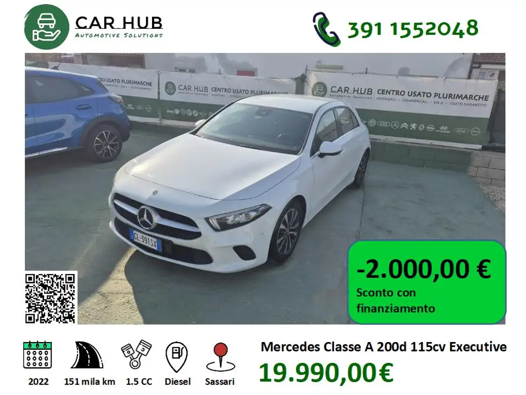 Mercedes-Benz 200 2022 из Европы — купить под ключ
