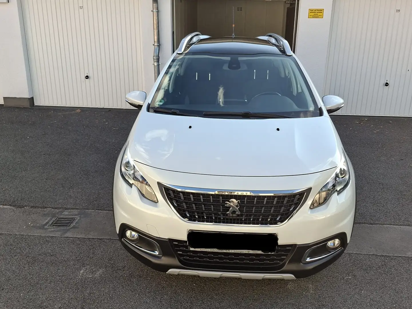 Peugeot 2008 GT-Line BlueHDi 120-SHZ -Panoram Weiß - 1