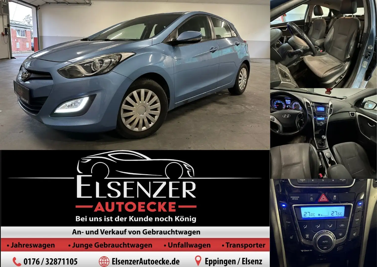 Hyundai i30 Classic Sitzheizung Bleu - 1