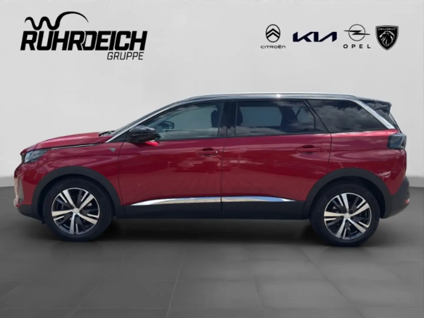 Peugeot 5008 Roadtrip 2.0 BlueHDi 180 7-Sitzer +NAVI+LED+CARPLA Czerwony - 2