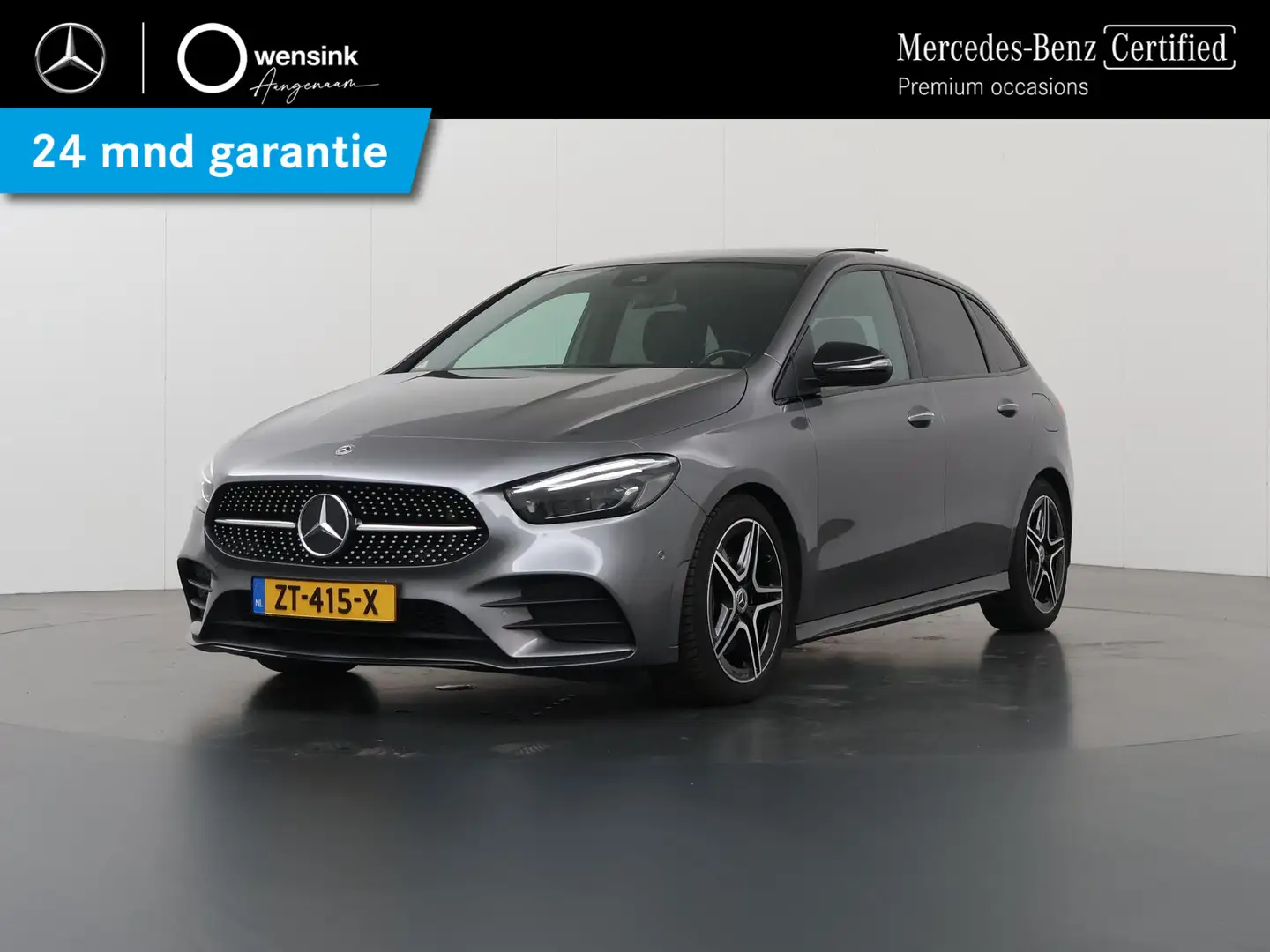 Mercedes-Benz B 220 4MATIC Premium Plus | AMG | Night | Panoramadak | Grijs - 1