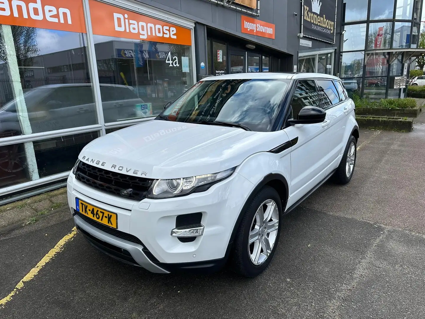 Land Rover Range Rover Evoque 2.2 TD4 I Automaat I Pano I 4WD Wit - 2