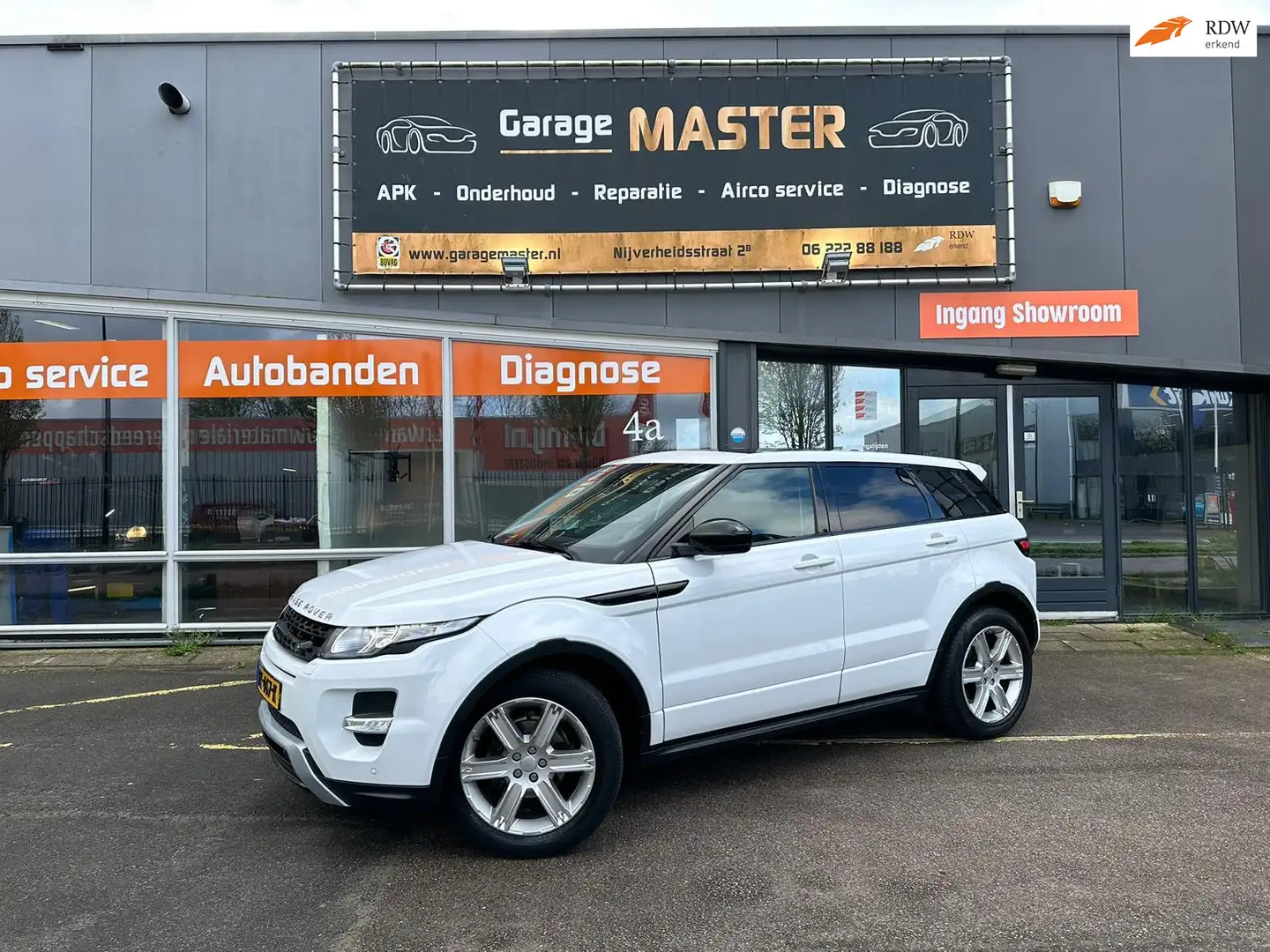 Land Rover Range Rover Evoque 2.2 TD4 I Automaat I Pano I 4WD Wit - 1