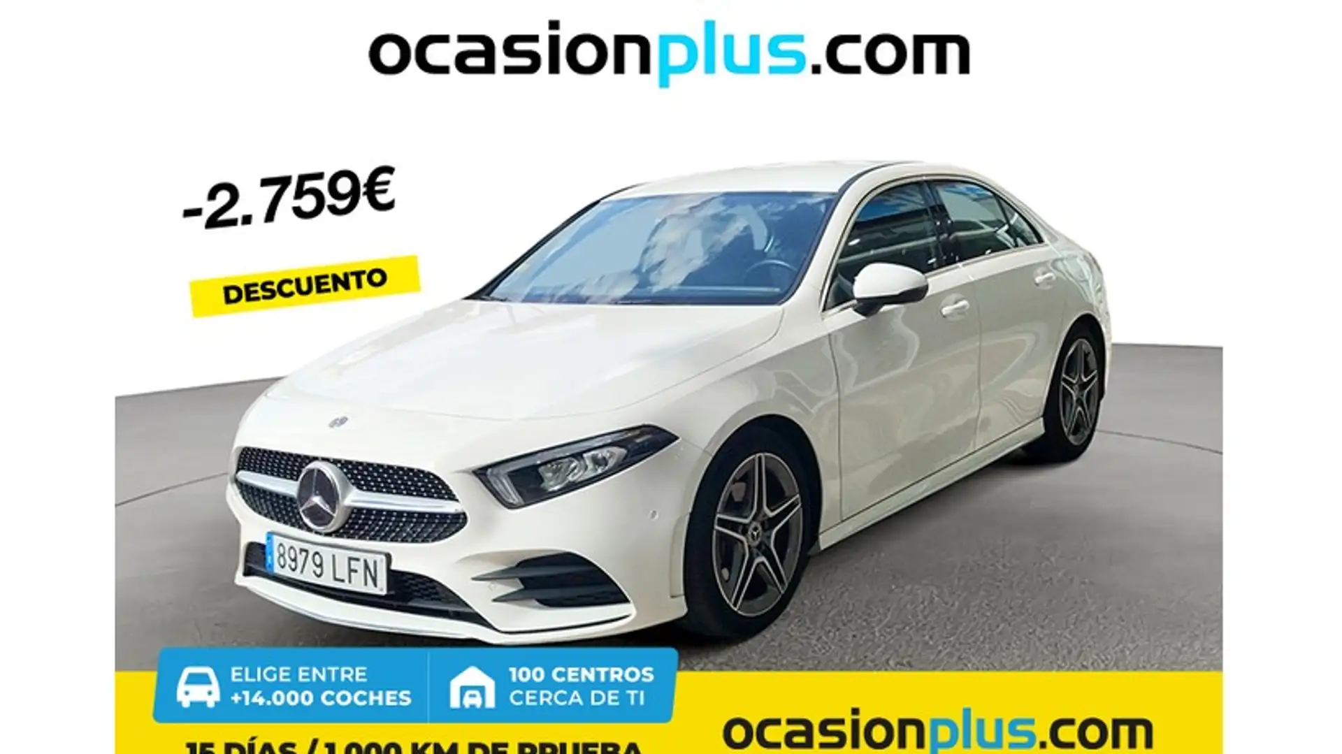 Mercedes-Benz A 200 Sedán Blanc - 1
