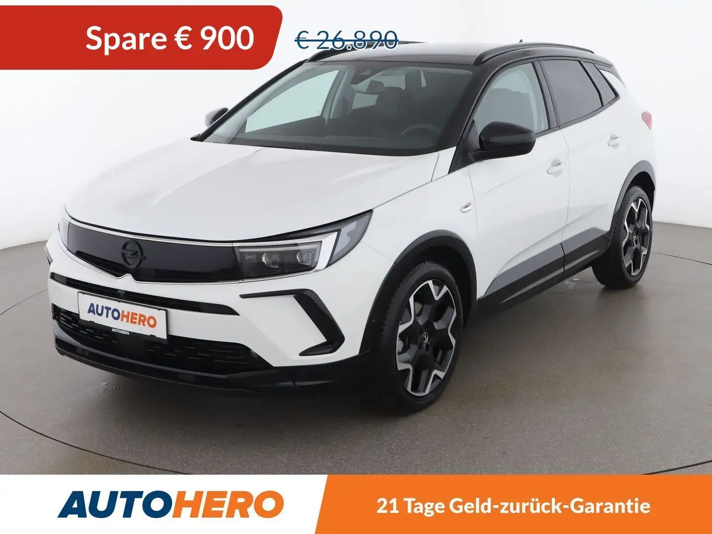 Opel Grandland X 1.2 Mild-Hybrid GS Line Aut. *LED*ACC*SPUR* Bílá - 1