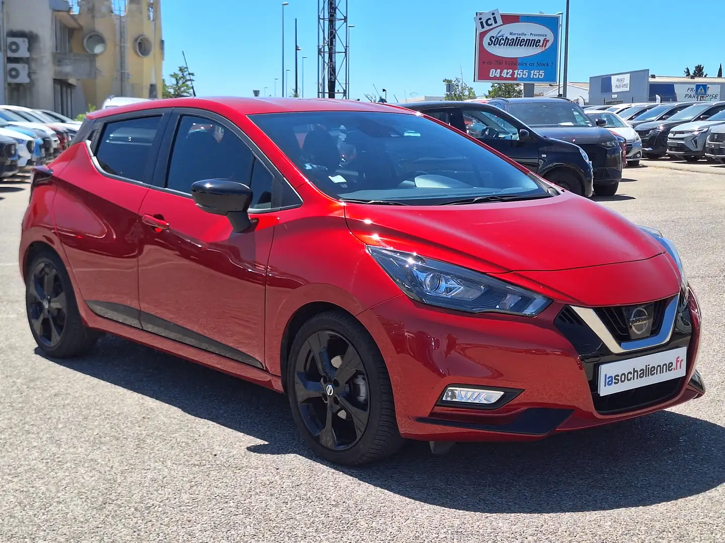 Nissan Micra IG-T 100 N-Sport Rouge - 2