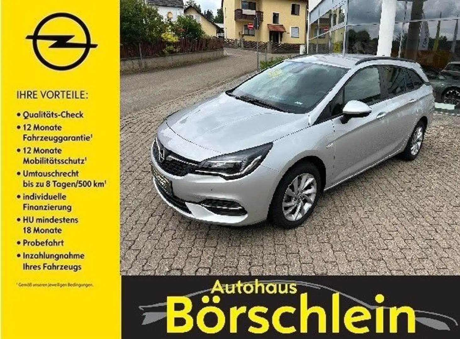 Opel Astra -K ST Edition 1.2T/ 145 PS, SHZ, Parkp. Silber - 1