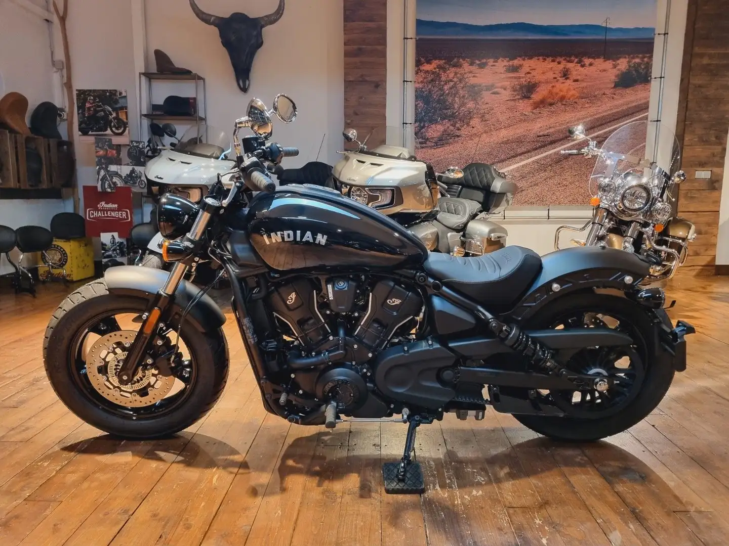 Indian Scout Sixty Bobber 100 Jahre (250/3,99) Schwarz - 1