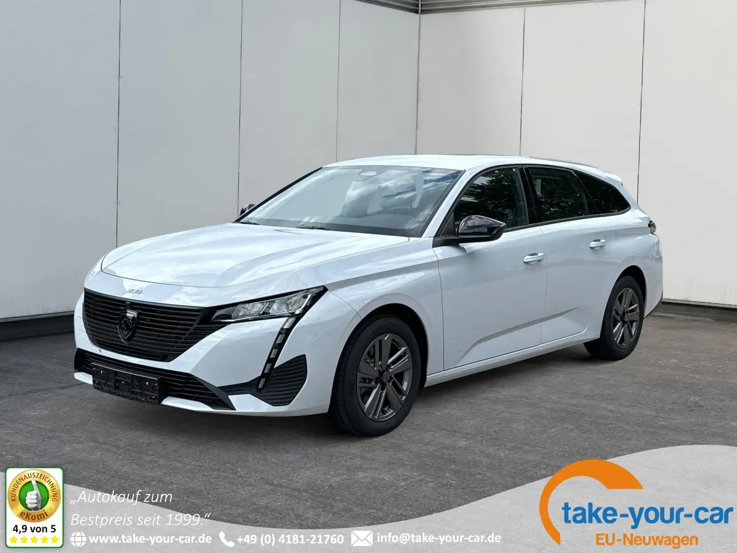 Peugeot 308 SW Active SHZ+ACC+KLIMA+LED+PDC+16'' ALU PureTe... Weiß - 1