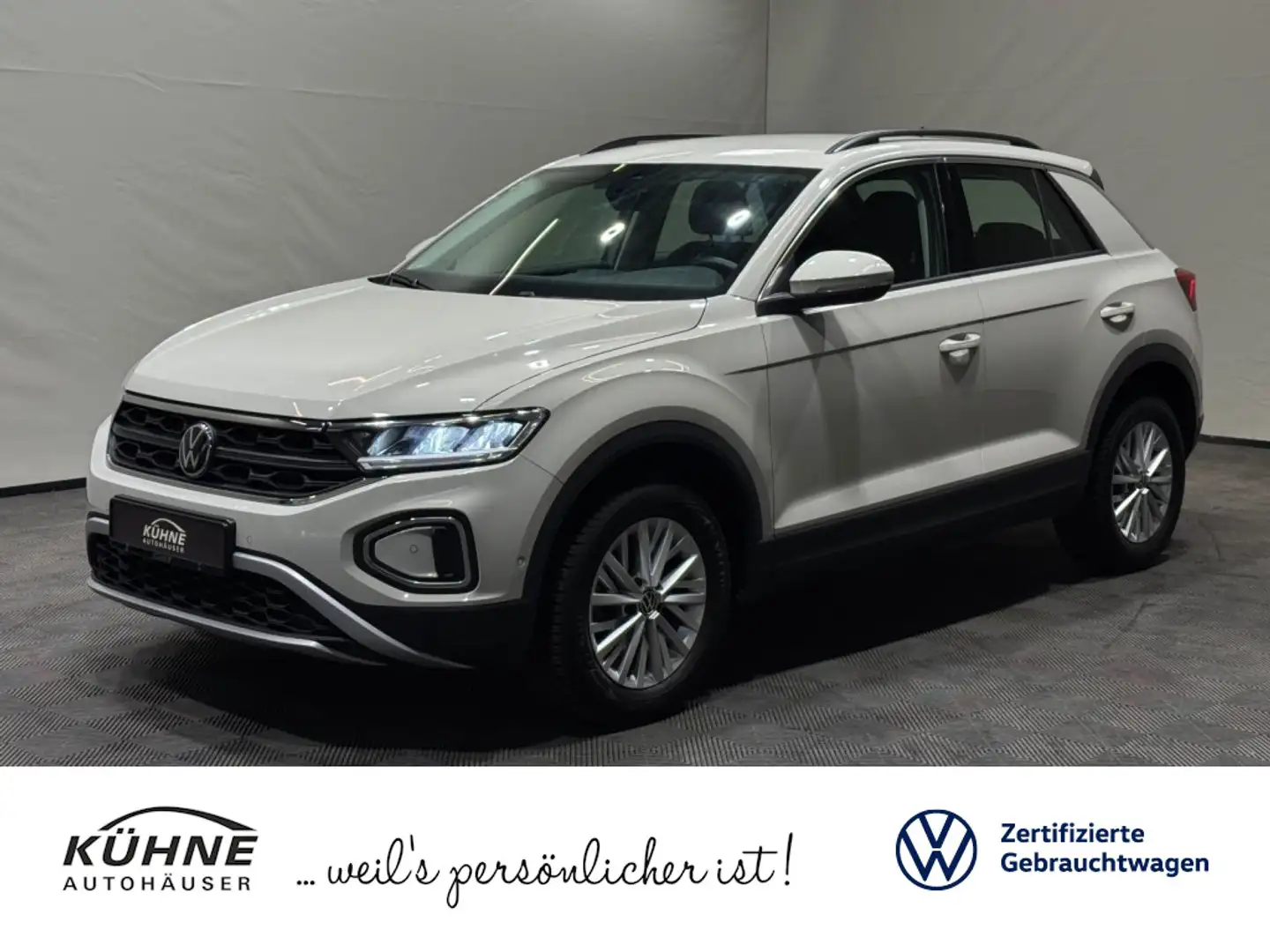 Volkswagen T-Roc T-ROC Life 1.5 TSI DSG | LED NAVI DIGITAL AHK Grau - 1