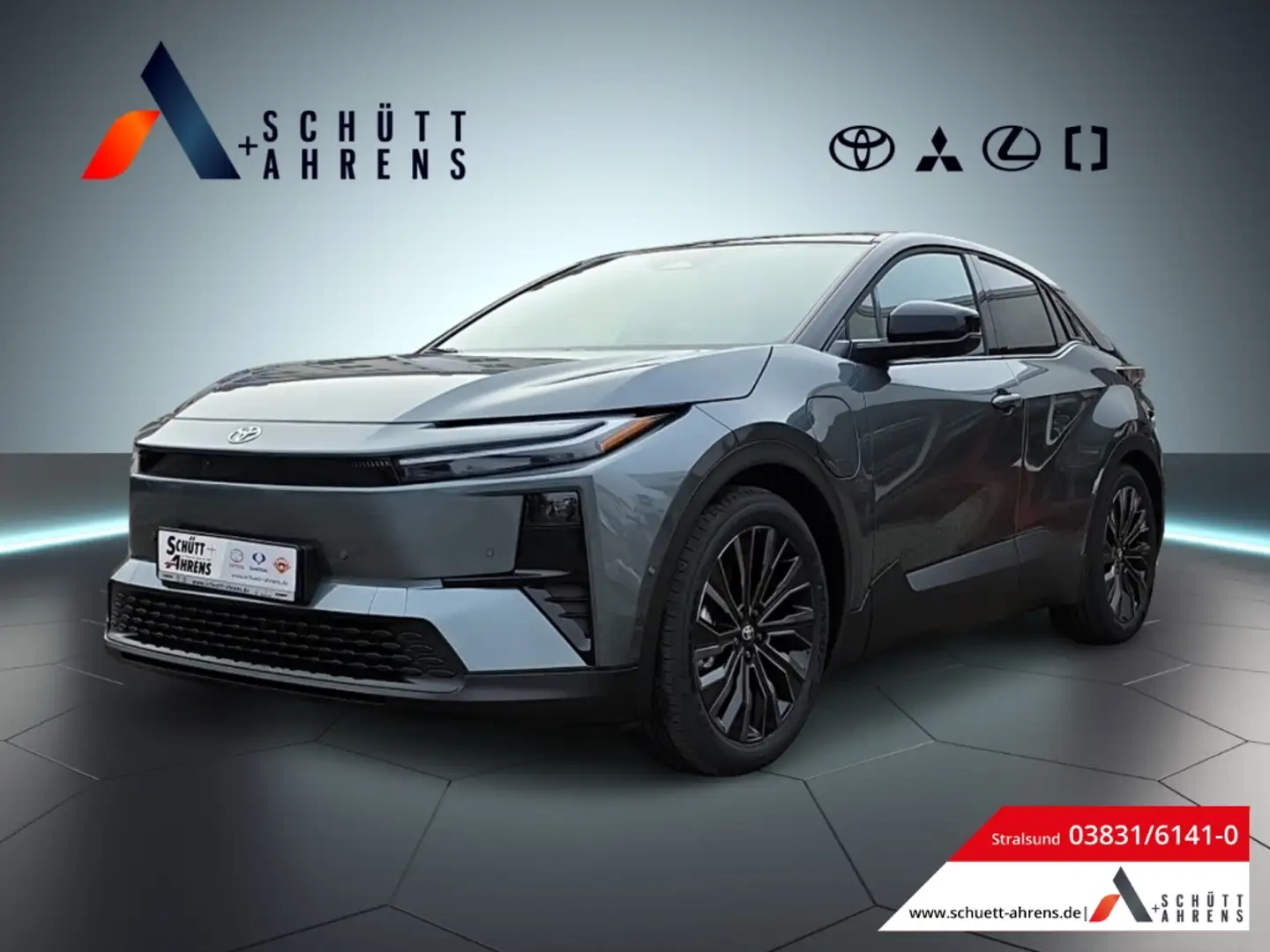 Toyota C-HR + 4x4 Lounge 360 Kamera JBL Spurhalteass. LED SHZ Grau - 1