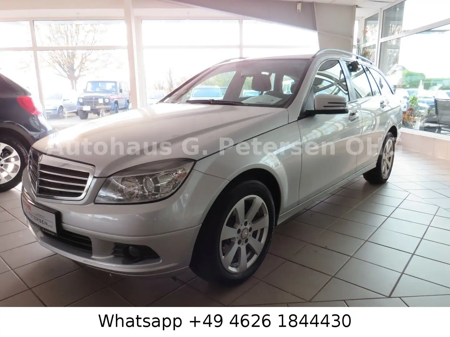 Mercedes-Benz C 200 T CDI*AHK*Sitzheizung*Klmaauto*Navi* Argent - 1