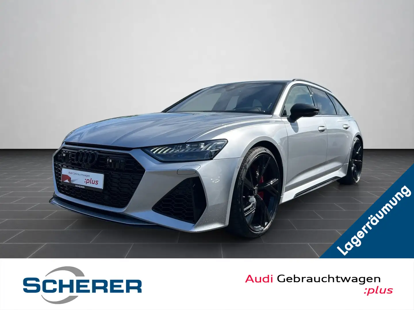 Audi RS6 RS6 Avant 4.0 TFSI quat./tiptr. *ABT*KERAMIK*HD- Argent - 1