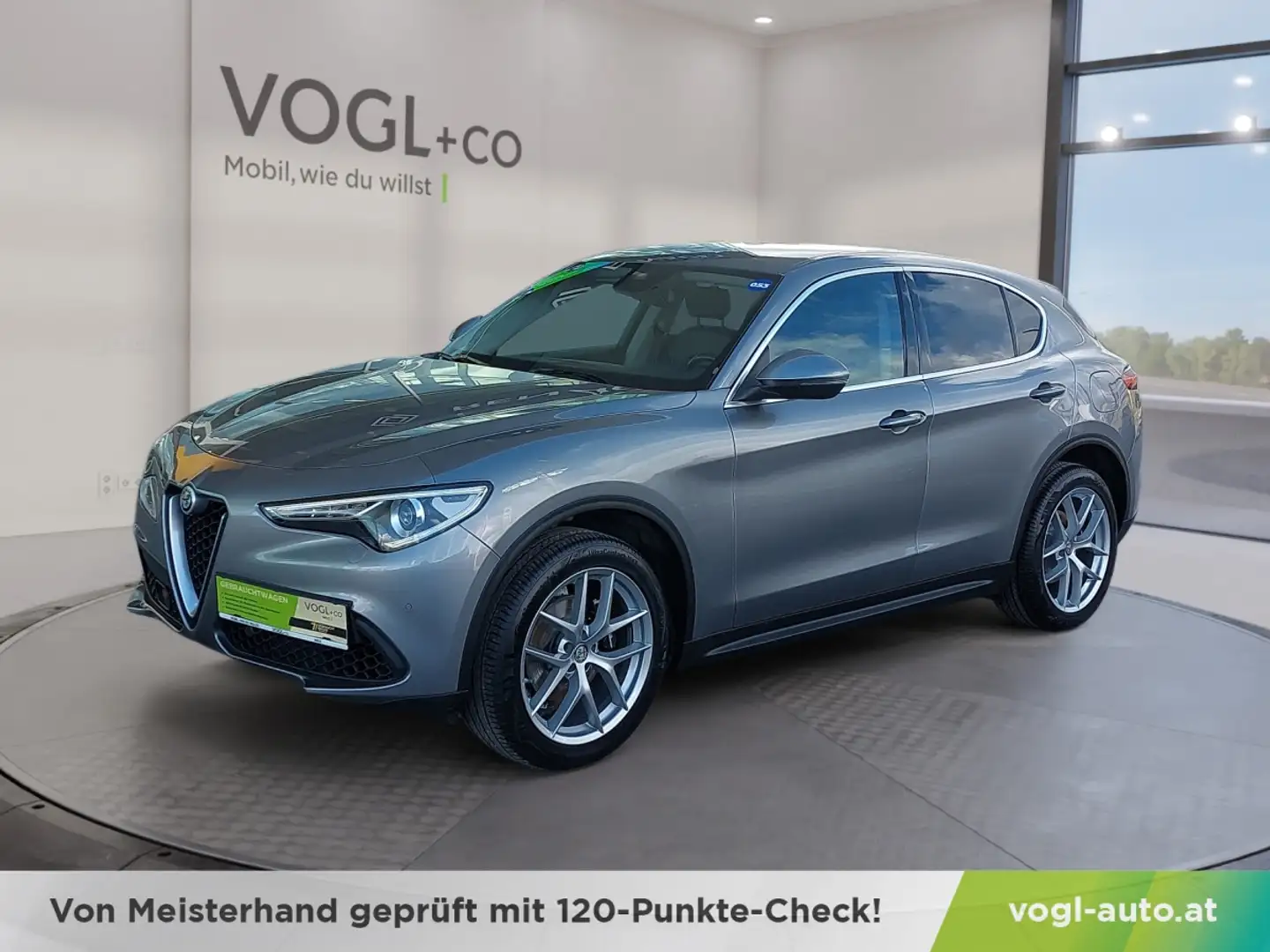 Alfa Romeo Stelvio First Edition 2,0 ATX AWD Grau - 1