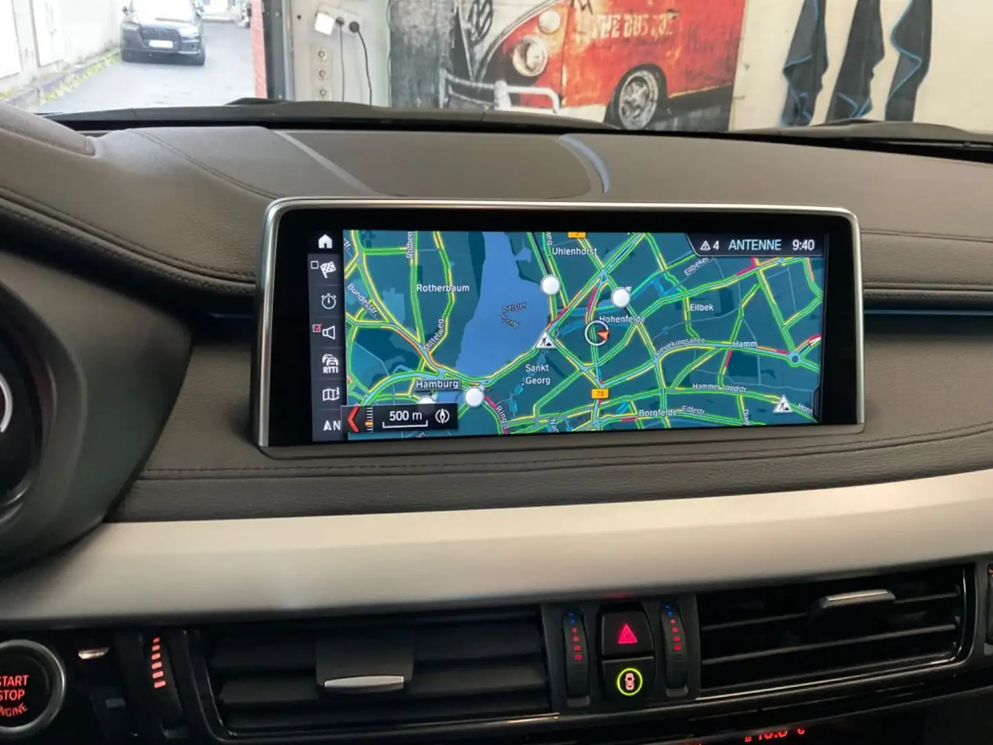 BMW X6 xdrive35i auto Nero - 2